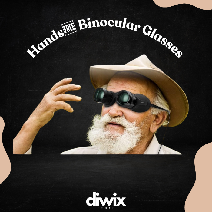 Diwix™ Hands-Free Binocular Glasses