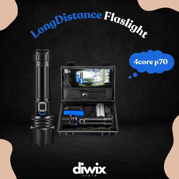 Diwix™ Tactical LED Flashlight